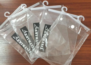 PVC Hanger Bag Manufacturing